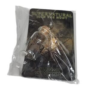 Supernatural Anti-Possession Salt Bottle Charm Sam Dean Winchester Protection
